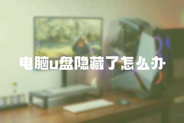 電腦u盤隱藏了怎么辦