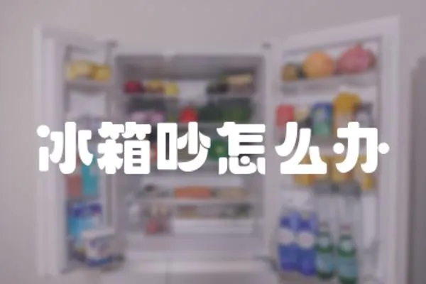 冰箱吵怎么辦