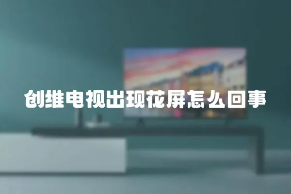 創維電視出現花屏怎么回事