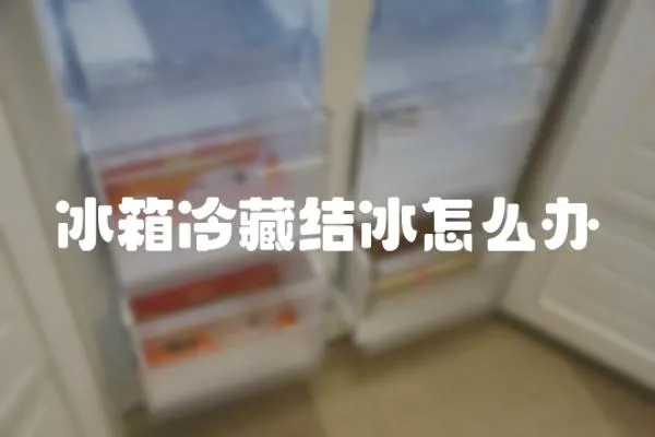冰箱冷藏結冰怎么辦