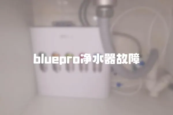 bluepro凈水器故障