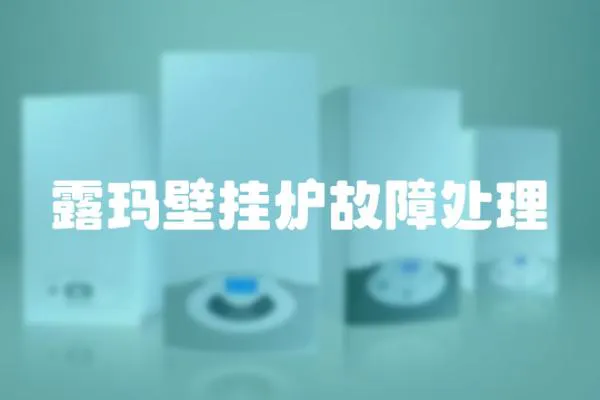 露瑪壁掛爐故障處理