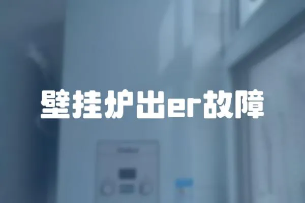 壁掛爐出er故障