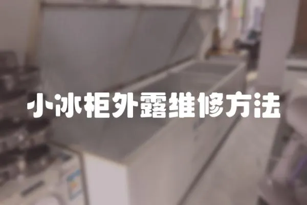 小冰柜外露維修方法