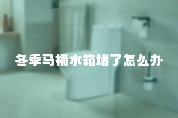 冬季馬桶水箱堵了怎么辦