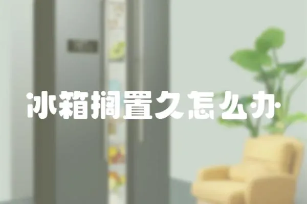 冰箱擱置久怎么辦