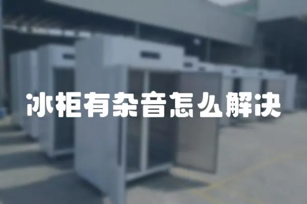 冰柜有雜音怎么解決