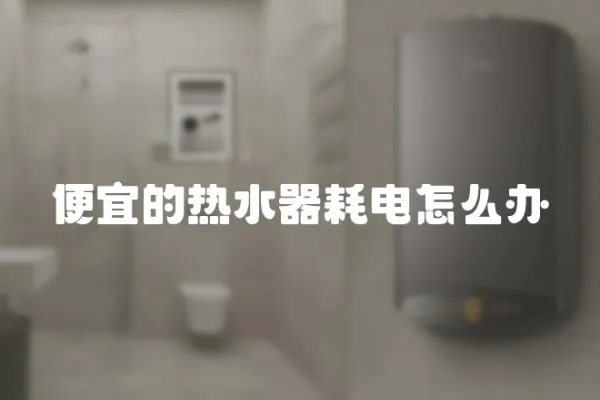 便宜的熱水器耗電怎么辦