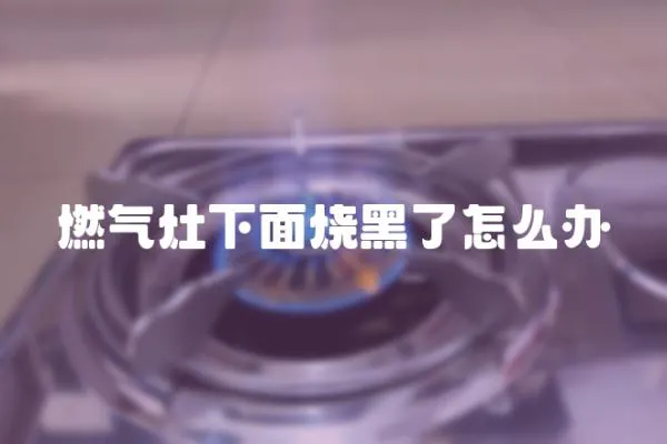 燃?xì)庠钕旅鏌诹嗽趺崔k