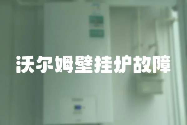沃爾姆壁掛爐故障