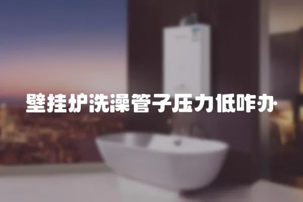 壁掛爐洗澡管子壓力低咋辦
