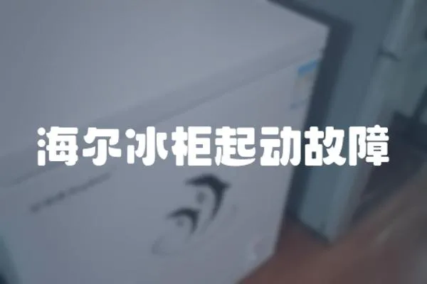 海爾冰柜起動故障
