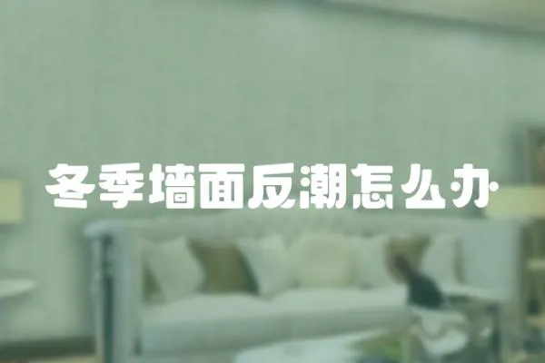 冬季墻面反潮怎么辦