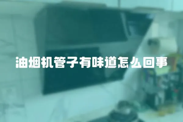 油煙機管子有味道怎么回事