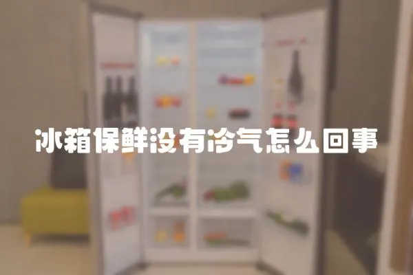 冰箱保鮮沒有冷氣怎么回事