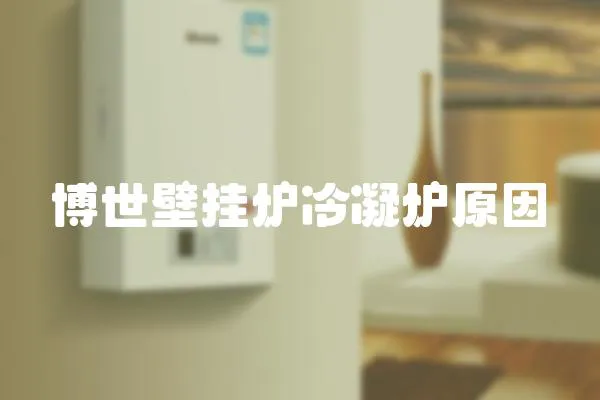 博世壁掛爐冷凝爐原因