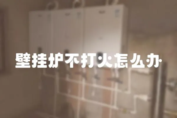 壁掛爐不打火怎么辦