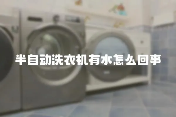 半自動(dòng)洗衣機(jī)有水怎么回事