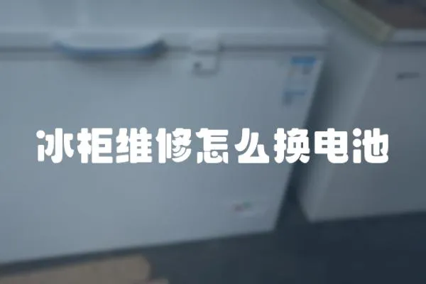 冰柜維修怎么換電池