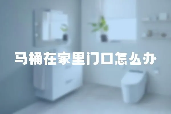 馬桶在家里門口怎么辦