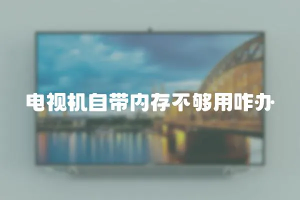 電視機自帶內存不夠用咋辦