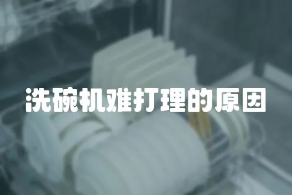 洗碗機難打理的原因