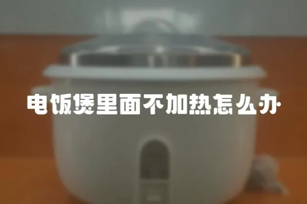 電飯煲里面不加熱怎么辦