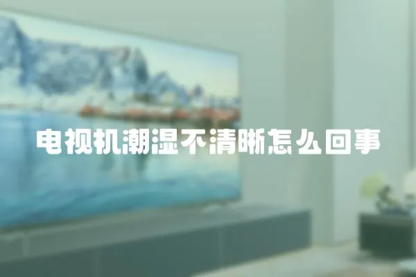 電視機潮濕不清晰怎么回事