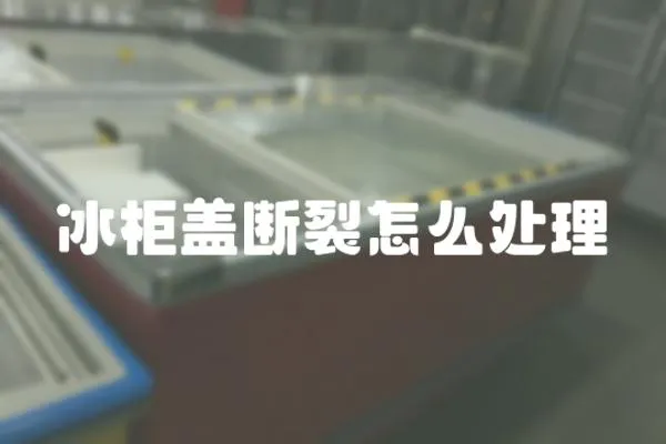 冰柜蓋斷裂怎么處理