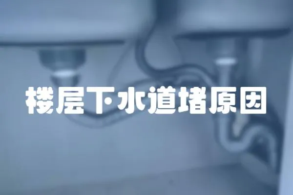 樓層下水道堵原因