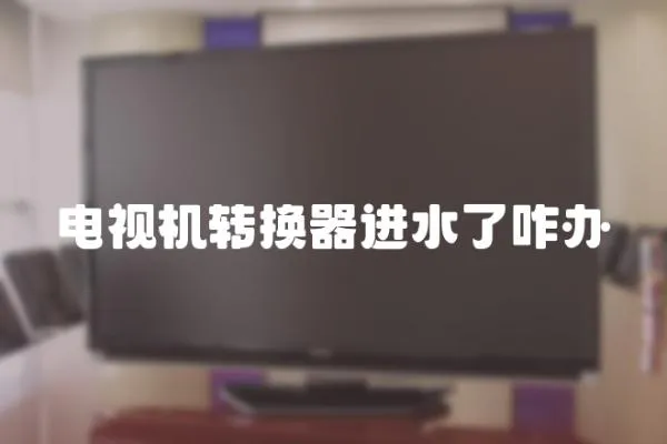 電視機轉換器進水了咋辦