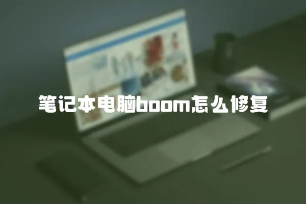 筆記本電腦boom怎么修復