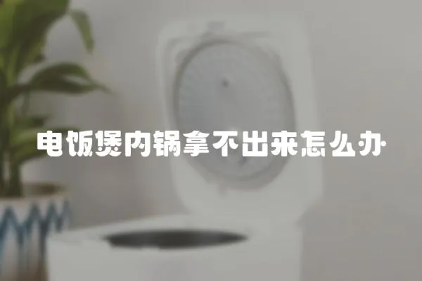 電飯煲內鍋拿不出來怎么辦