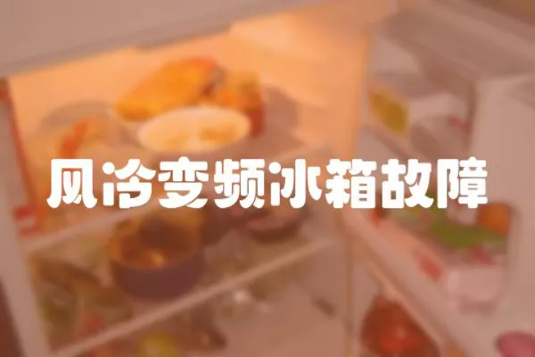 風冷變頻冰箱故障