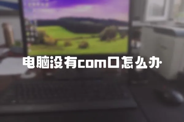 電腦沒有com口怎么辦