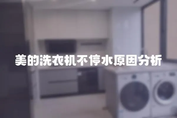 美的洗衣機(jī)不停水原因分析