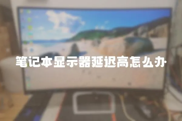 筆記本顯示器延遲高怎么辦