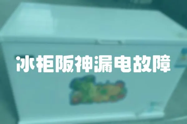冰柜阪神漏電故障