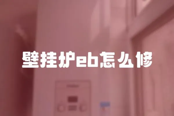 壁掛爐eb怎么修