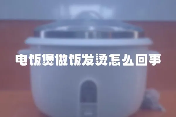 電飯煲做飯發燙怎么回事