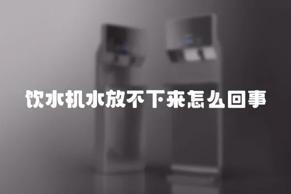 飲水機水放不下來怎么回事