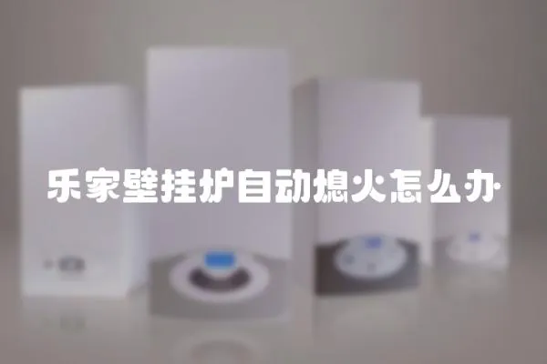 樂家壁掛爐自動熄火怎么辦
