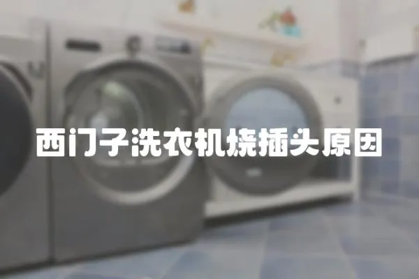 西門(mén)子洗衣機(jī)燒插頭原因
