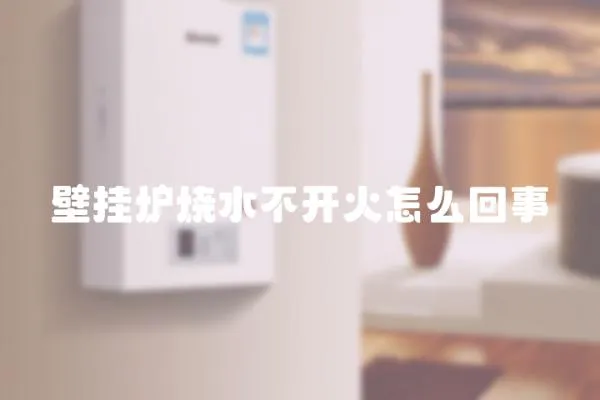 壁掛爐燒水不開火怎么回事