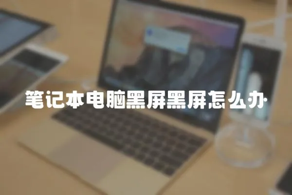 筆記本電腦黑屏黑屏怎么辦