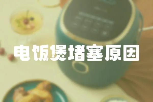 電飯煲堵塞原因