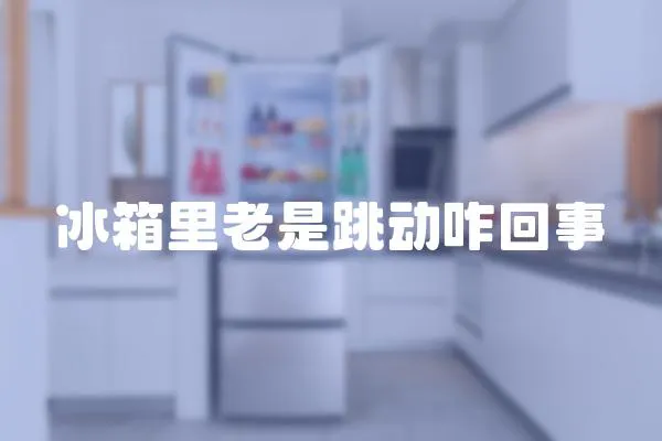 冰箱里老是跳動咋回事