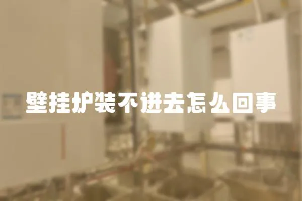 壁掛爐裝不進去怎么回事