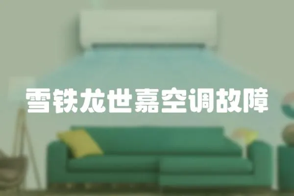雪鐵龍世嘉空調(diào)故障