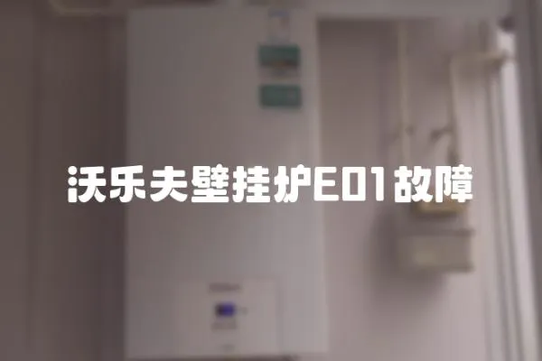 沃樂夫壁掛爐E01故障